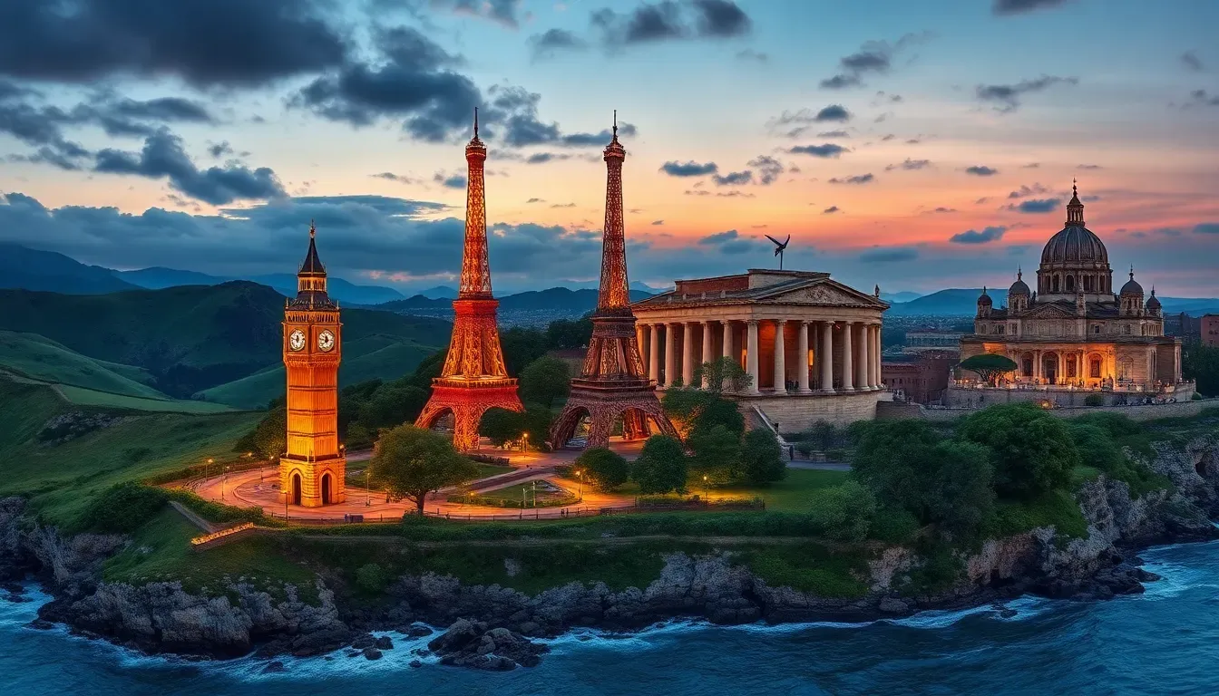 Principais destinos: Irlanda, Inglaterra, França, Itália, Espanha e África do Sul